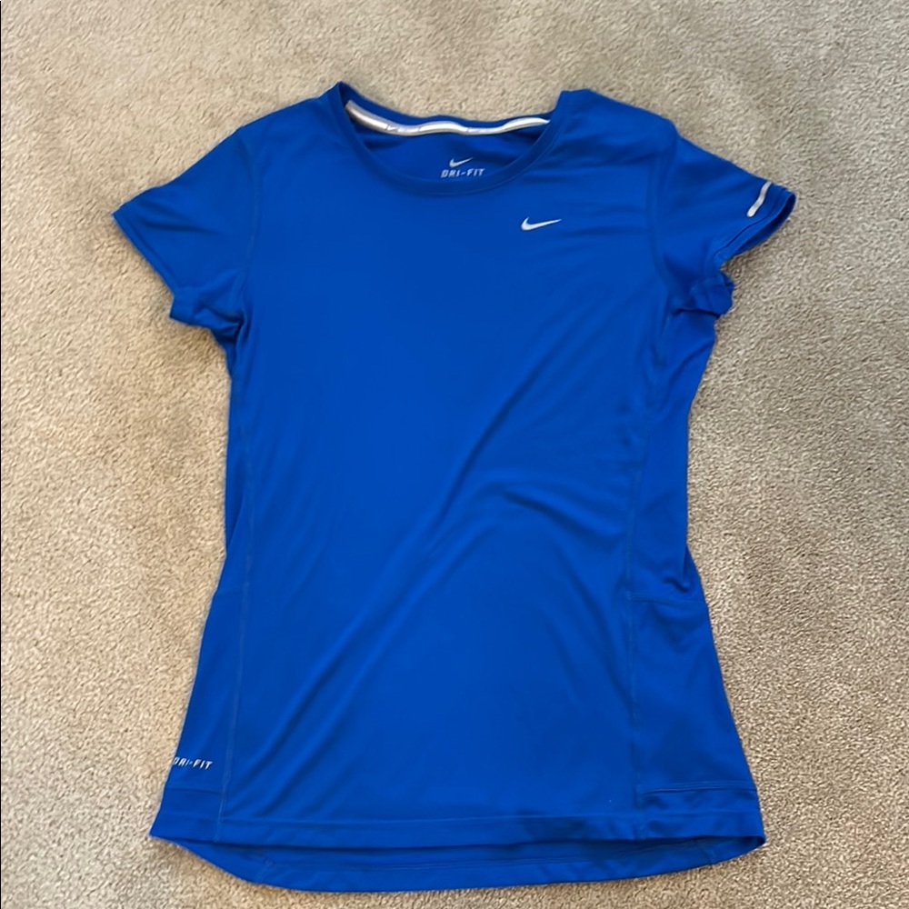 Nike Women's Blue Dri-FIT Top
